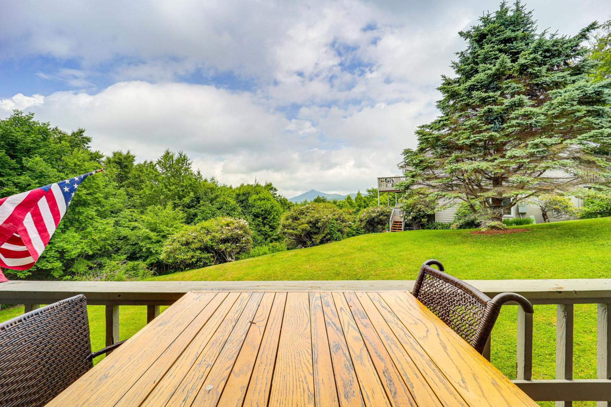 Banner Elk Mountain-View Condo 3 Mi To Skiing! Exterior foto