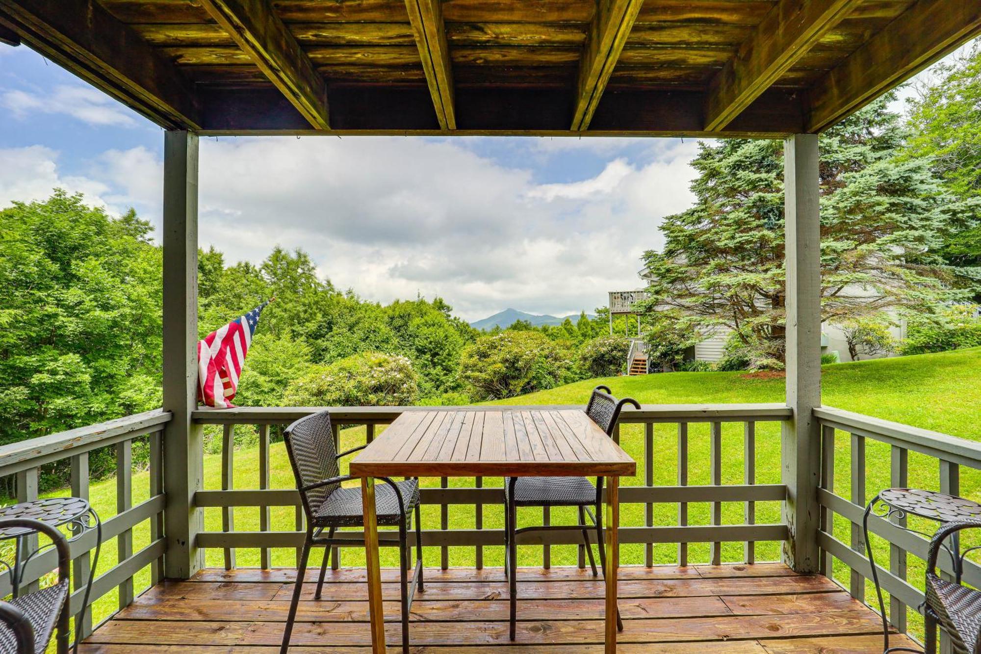 Banner Elk Mountain-View Condo 3 Mi To Skiing! Exterior foto